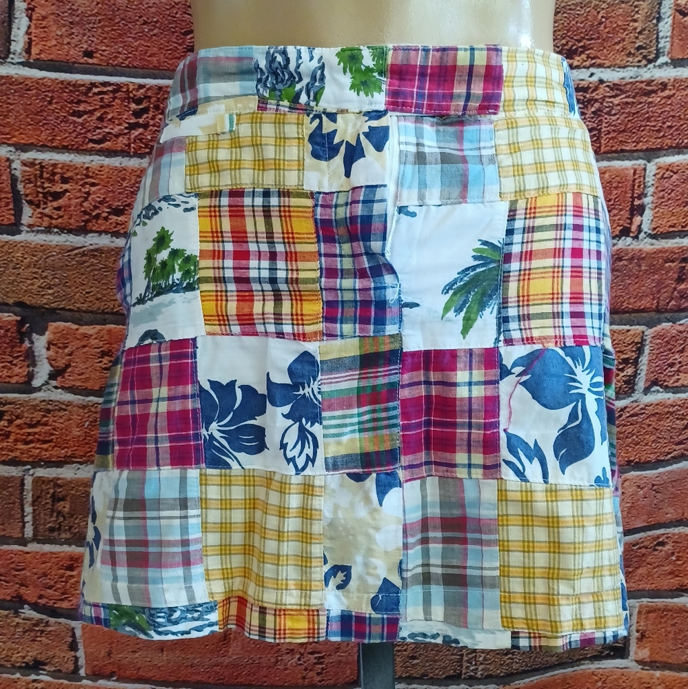MADRAS MINI SKIRT